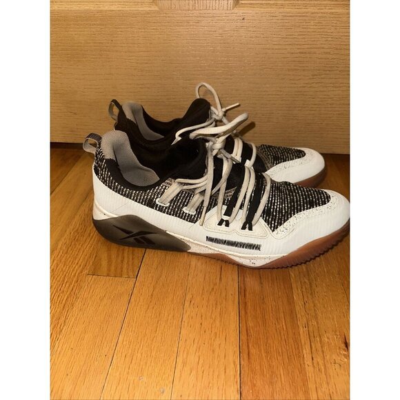 Reebok Men's JJ III Training Shoe, Chalk/Black Rubber Gum, Size 13 - Picture 5 of 8